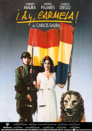 &iexcl;Ay, Carmela! - Spanish Movie Poster (thumbnail)