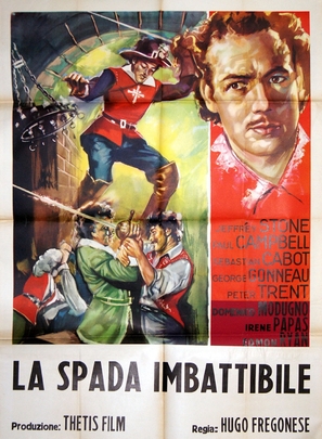 La spada imbattibile - Italian Movie Poster (thumbnail)