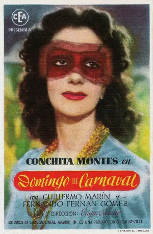 Domingo de carnaval - Spanish Movie Poster (thumbnail)