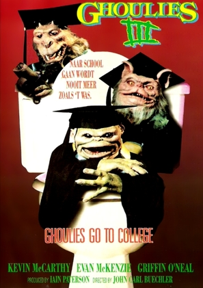 Ghoulies III: Ghoulies Go to College - DVD movie cover (thumbnail)