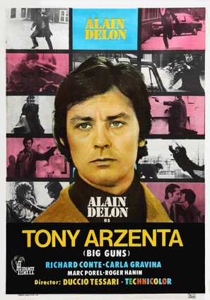 Tony Arzenta - Spanish Movie Poster (thumbnail)