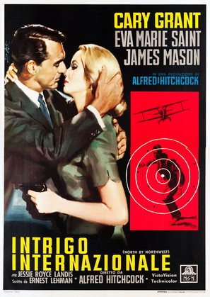 North by Northwest - Italian Movie Poster (thumbnail)