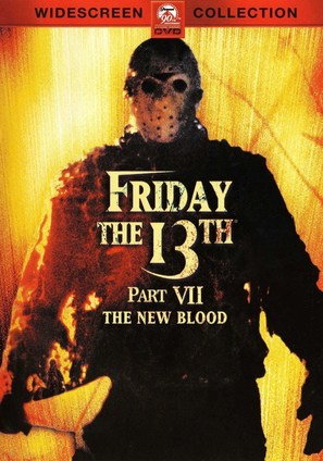Friday the 13th Part VII: The New Blood - DVD movie cover (thumbnail)