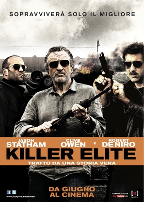 Killer Elite - Italian Movie Poster (thumbnail)