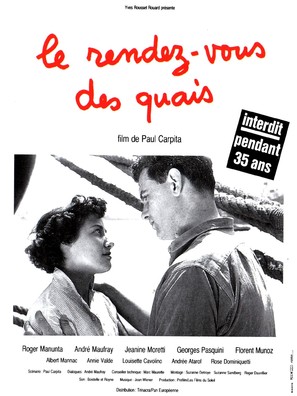 Le rendez-vous des quais - French Movie Poster (thumbnail)
