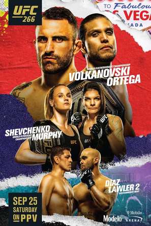 UFC 266: Volkanovski vs. Ortega - Movie Poster (thumbnail)