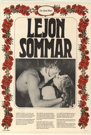 Lejonsommar - Swedish Movie Poster (thumbnail)