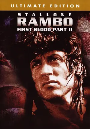 Rambo: First Blood Part II - DVD movie cover (thumbnail)