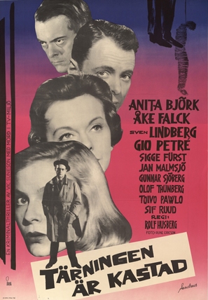 T&auml;rningen &auml;r kastad - Swedish Movie Poster (thumbnail)