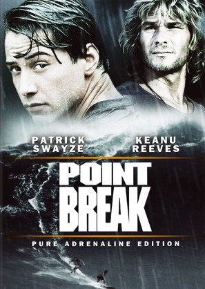 Point Break - DVD movie cover (thumbnail)