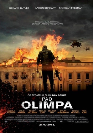 Olympus Has Fallen - Croatian Movie Poster (thumbnail)