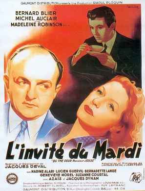 L&#039;invit&eacute; du mardi - French Movie Poster (thumbnail)