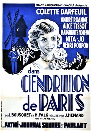 Cendrillon de Paris - French Movie Poster (thumbnail)