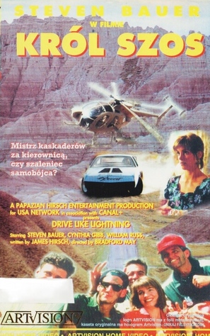 Drive Like Lightning - Hungarian Movie Poster (thumbnail)