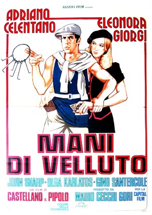 Mani di velluto - Italian Movie Poster (thumbnail)
