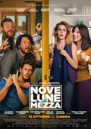 Nove lune e mezza - Italian Movie Poster (thumbnail)