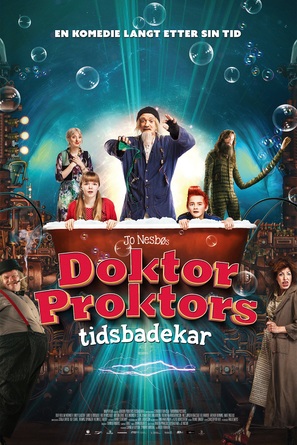 Doktor Proktors tidsbadekar - Norwegian Movie Poster (thumbnail)