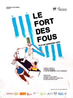 Le fort des fous - French Movie Poster (thumbnail)