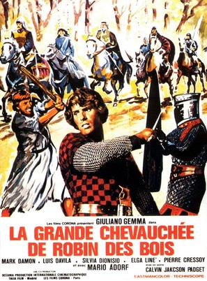 L&#039;arciere di fuoco - French Movie Poster (thumbnail)