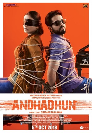 Andhadhun - Indian Movie Poster (thumbnail)