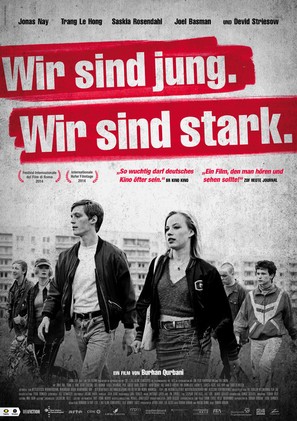 Wir sind jung. Wir sind stark. - German Movie Poster (thumbnail)