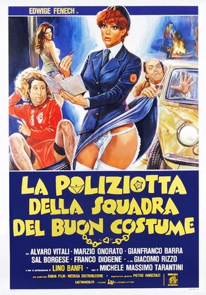 La poliziotta della squadra del buon costume - Italian Theatrical movie poster (thumbnail)