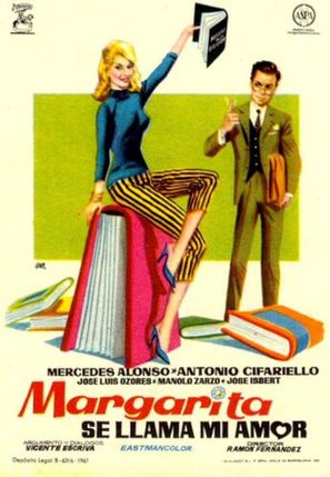 Margarita se llama mi amor - Spanish Movie Poster (thumbnail)