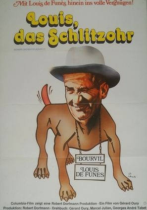 Corniaud, Le - German Movie Poster (thumbnail)