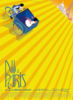 Dilili &agrave; Paris - French Movie Poster (thumbnail)