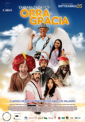 Embarazada por obra y gracia - Colombian Movie Poster (thumbnail)