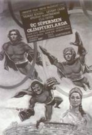 &Uuml;&ccedil; s&uuml;permen olimpiyatlarda - Turkish Movie Poster (thumbnail)