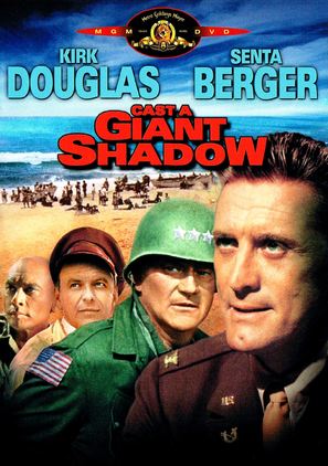 Cast a Giant Shadow - DVD movie cover (thumbnail)