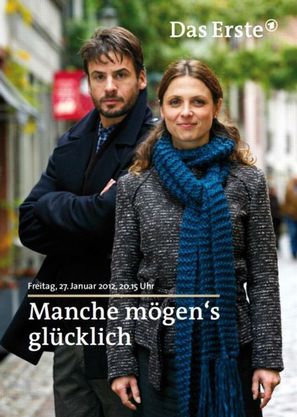 Manche m&ouml;gen&#039;s gl&uuml;cklich - German Movie Cover (thumbnail)