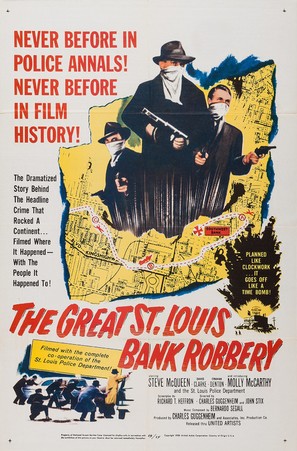 The Great St. Louis Bank Robbery - Movie Poster (thumbnail)