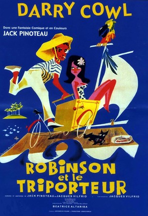 Robinson et le triporteur - French Movie Poster (thumbnail)