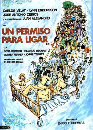 Un permiso para ligar - Spanish Movie Poster (thumbnail)