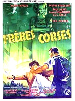 Fr&egrave;res corses - French Movie Poster (thumbnail)