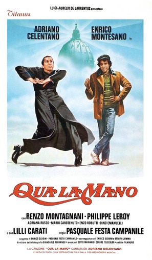 Qua la mano - Italian Movie Poster (thumbnail)