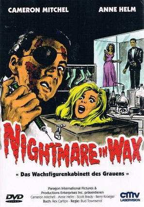 Nightmare in Wax - German DVD movie cover (thumbnail)