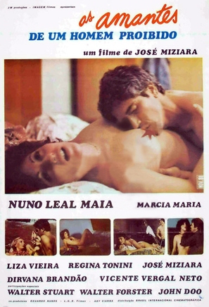 As Amantes de Um Homem Proibido - Brazilian Movie Poster (thumbnail)