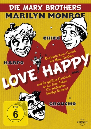Love Happy - German DVD movie cover (thumbnail)