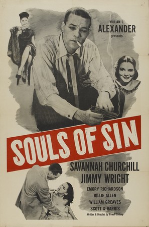 Souls of Sin - Theatrical movie poster (thumbnail)