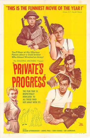Private&#039;s Progress - Movie Poster (thumbnail)