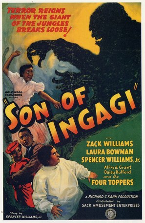 Son of Ingagi - Theatrical movie poster (thumbnail)