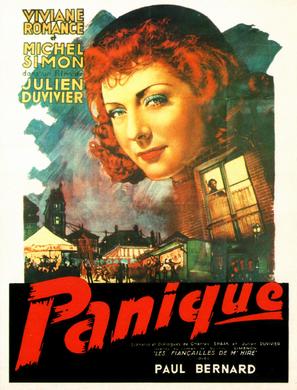 Panique - French Movie Poster (thumbnail)