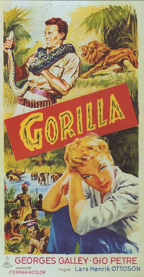 Gorilla - Italian Movie Poster (thumbnail)