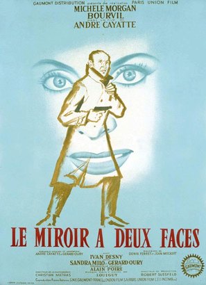 Le miroir &agrave; deux faces - French Movie Poster (thumbnail)