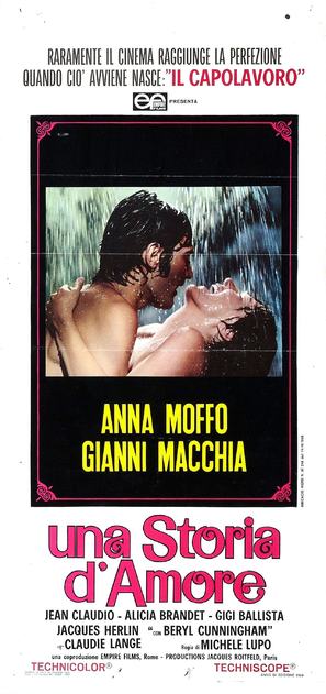 Una storia d&#039;amore - Italian Movie Poster (thumbnail)