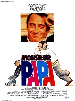Monsieur Papa - French Movie Poster (thumbnail)