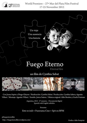 Fuego eterno - Argentinian Movie Poster (thumbnail)